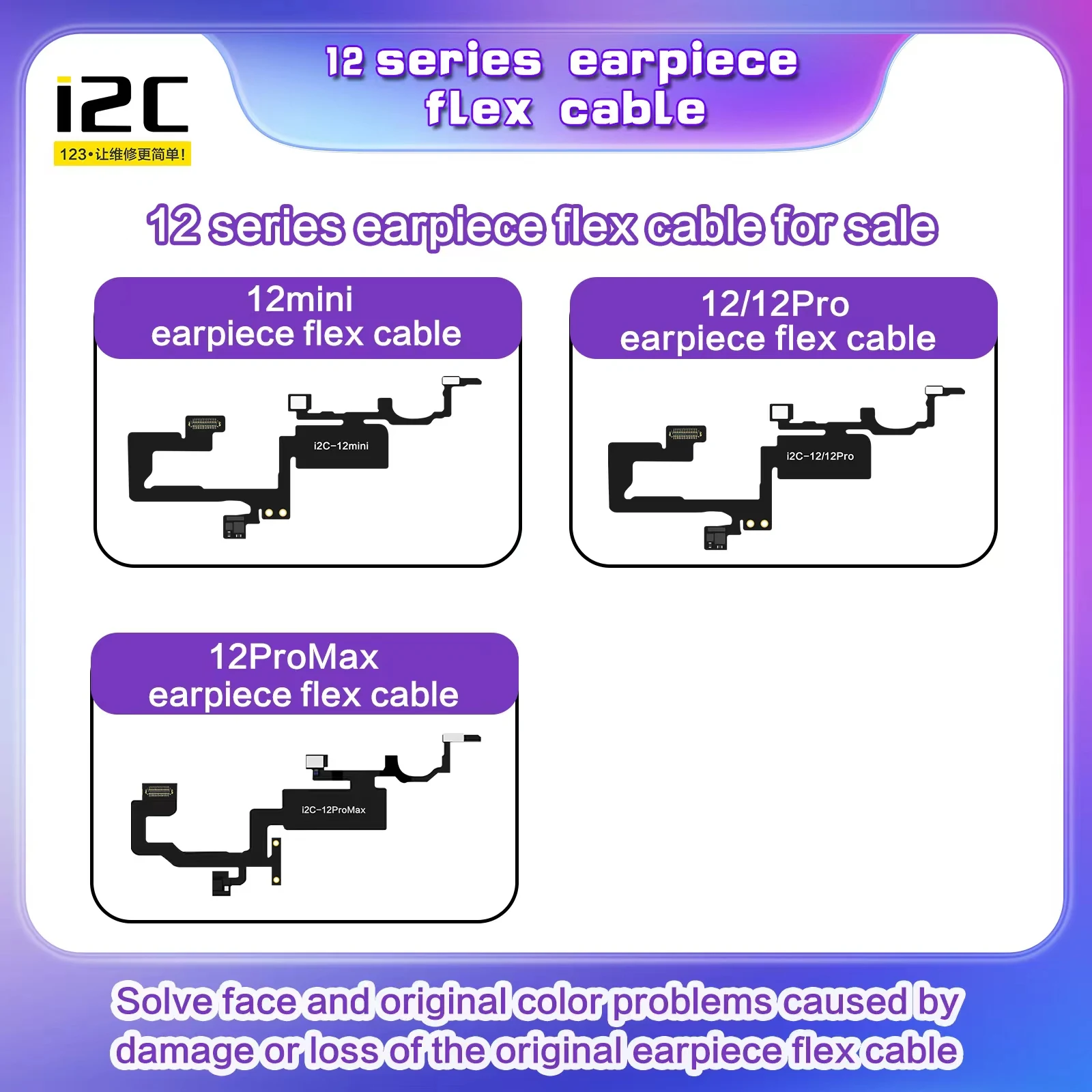 i2c i6s programuotojas ausinės Flex Cable For iPhone 