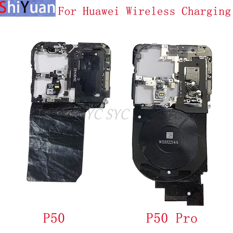 Belaidžio Įkrovimo Chip NFC Modulis, Antena Flex Kabelis Huawei P50 Pro Belaidžio Įkrovimo Flex atsarginės Dalys