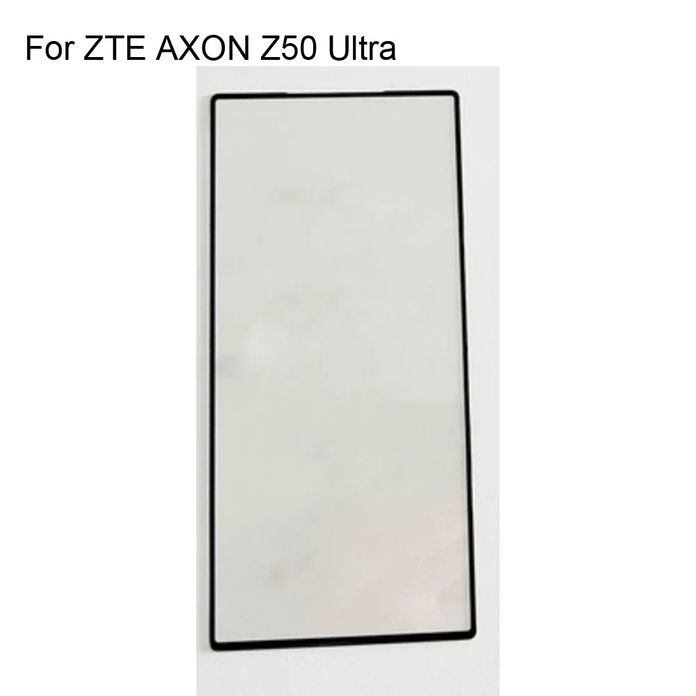 Už ZTE AKSONAS Z50 Ultra Priekiniai LCD Stiklinis Lęšis su jutikliniu ekranu Už ZTE AKSONAS Z 50 Ultra ekrano plokštės Išorinio Ekrano Stiklo, be flex