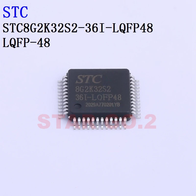 5PCSx STC8G2K32S2-36I-LQFP48 STC Mikrovaldiklių
