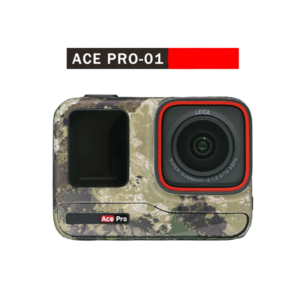 Skinas Insta360 Ace Pro Lipdukai Veiksmų Fotoaparato Decal Wrap Cover Premium Įklija, Insta360 Ace Pro Priedai