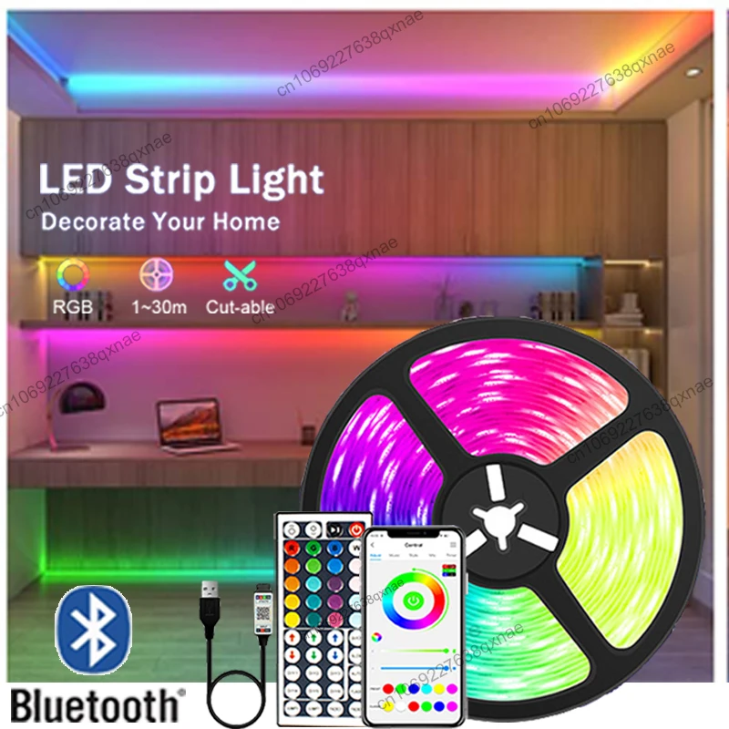 LED Juostelės Žibintai, Žaidimų Kambarys Dekoro 5050 RGB Juosta Ledo Žibintai 